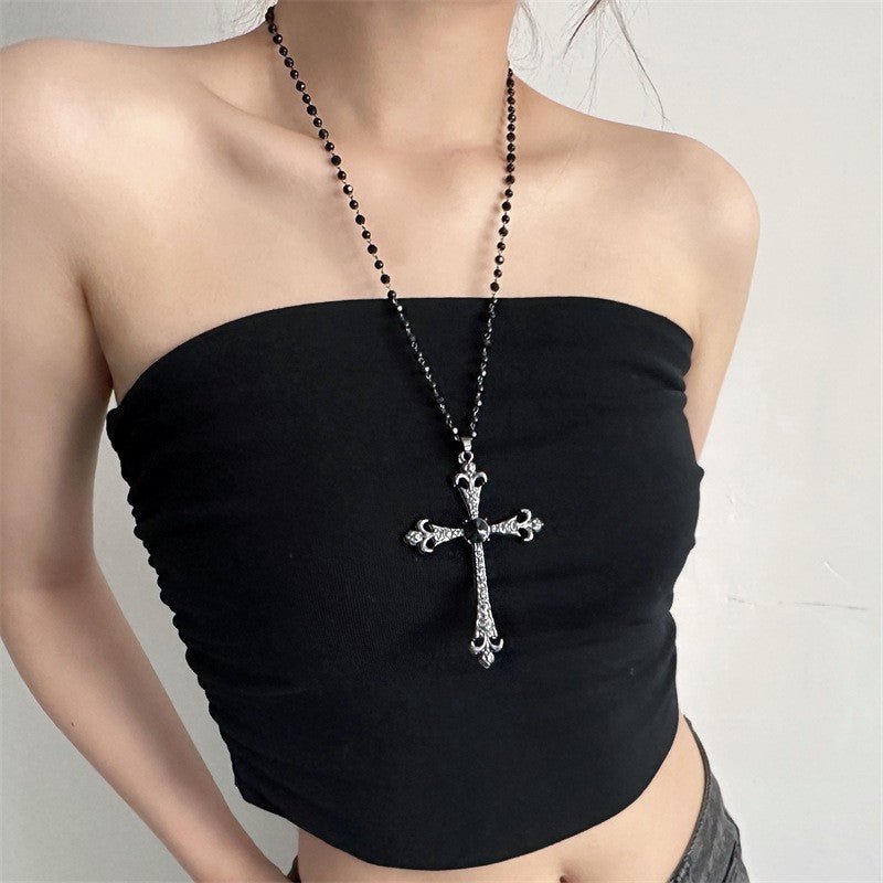 Dark Elegance – Gothic Cross Collection - AuraGleam