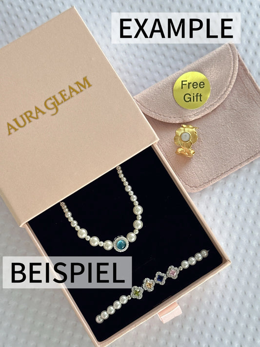 Lucky Box - Elegantes Perlen Schmuckset