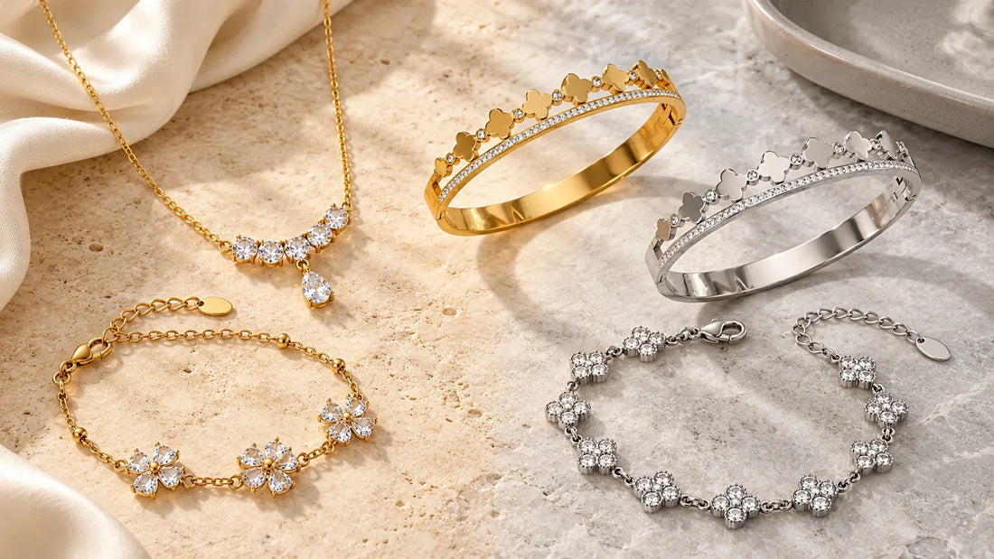 Goldener und silberner Schmuck im Vergleich – welcher Schmuck passt zu mir