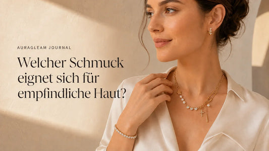  Schmuck für empfindliche Haut aus Titanstahl und 925 Silber