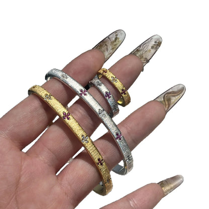 Gebürsteter Vintage Ring
