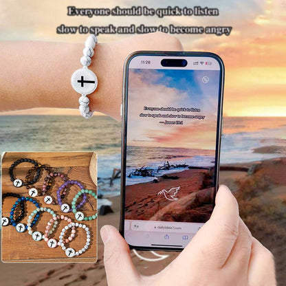 FaithLink – Armband mit NFC & Bibelvers - Funktion - AuraGleam