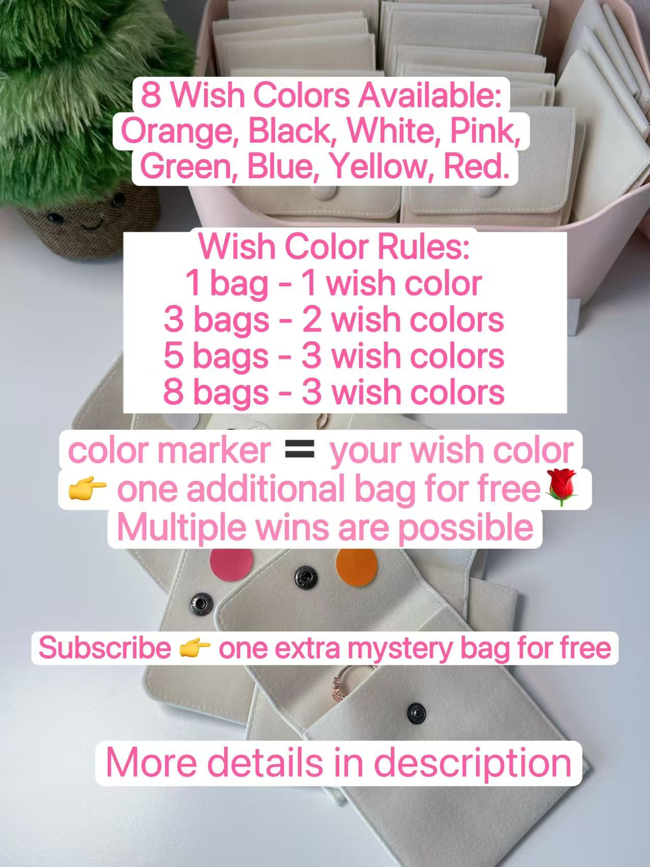 mystery bag，blind bag, lucky bag, mystery scoop