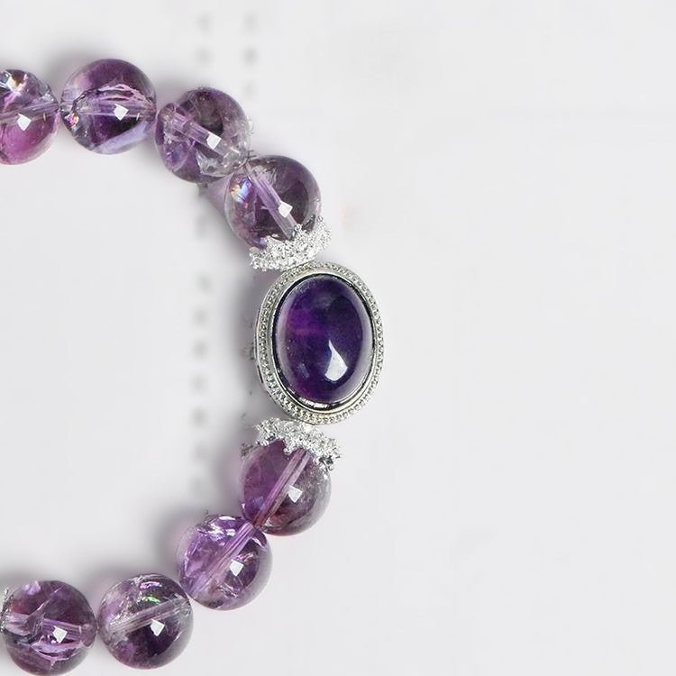 Mystic Amethyst – Armband mit Auralite 23 & Amethyst - AuraGleam