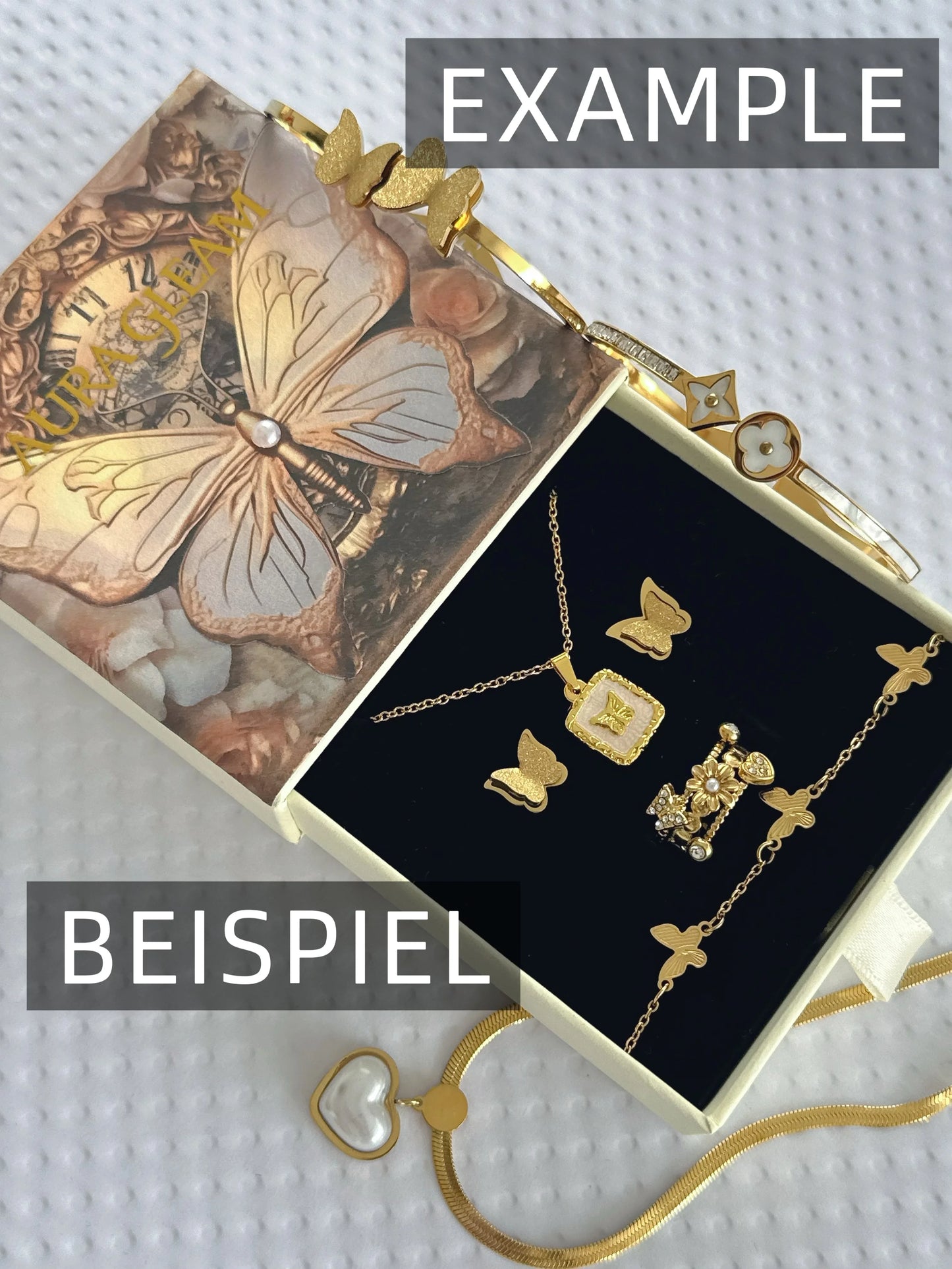 Lucky box - Wasserdichtes Schmuck-Set 