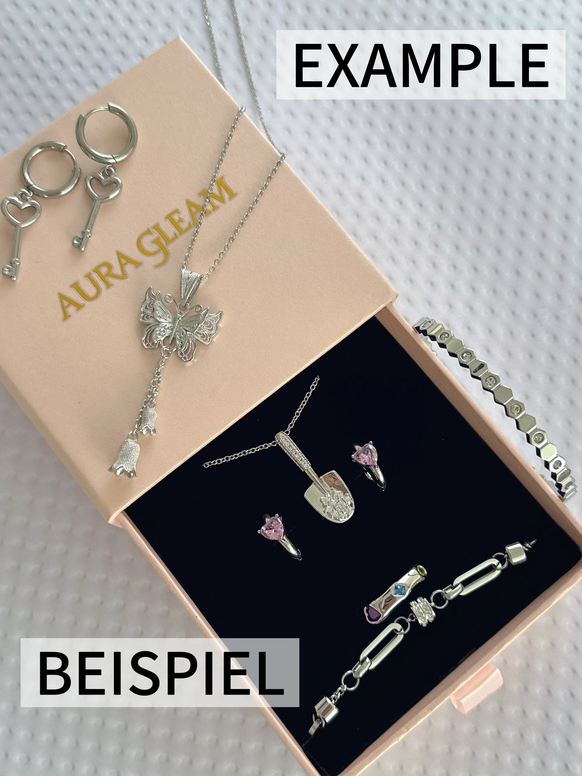Lucky box - Wasserdichtes Schmuck-Set 