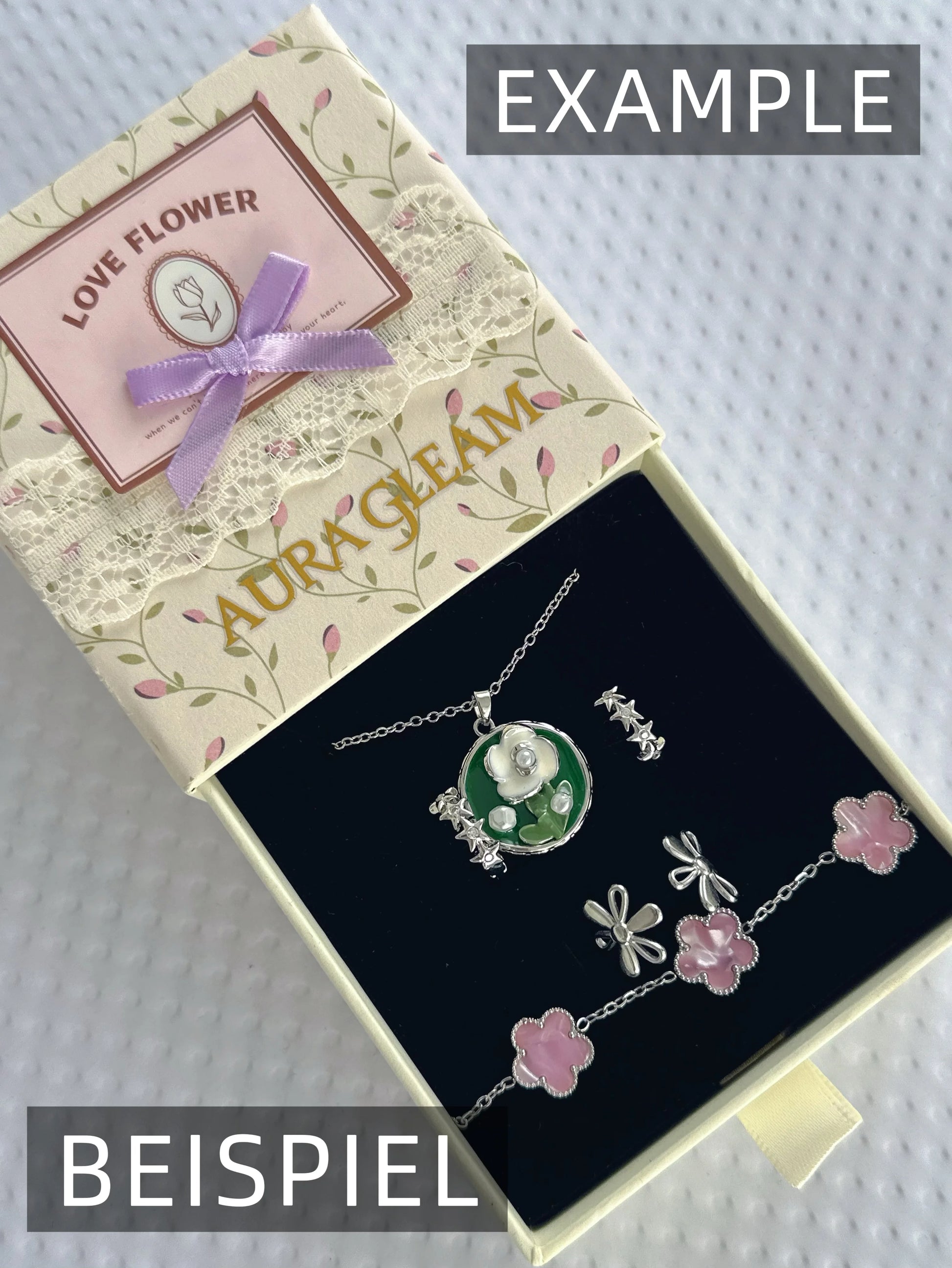 Lucky box - Wasserdichtes Schmuck-Set 