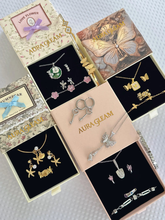 Lucky box - Wasserdichtes Schmuck-Set 