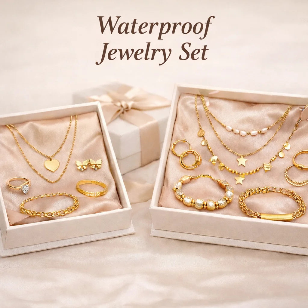Lucky box - Wasserdichtes Schmuck-Set 